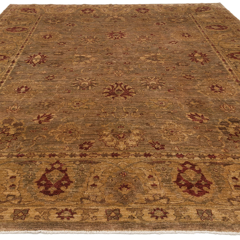 Nueva Alfombra Oushak Tejida a Mano - 243 cm x 321 cm - K0063192