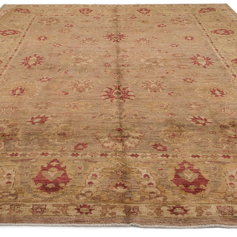 Nueva Alfombra Oushak Tejida a Mano - 243 cm x 321 cm - K0063192