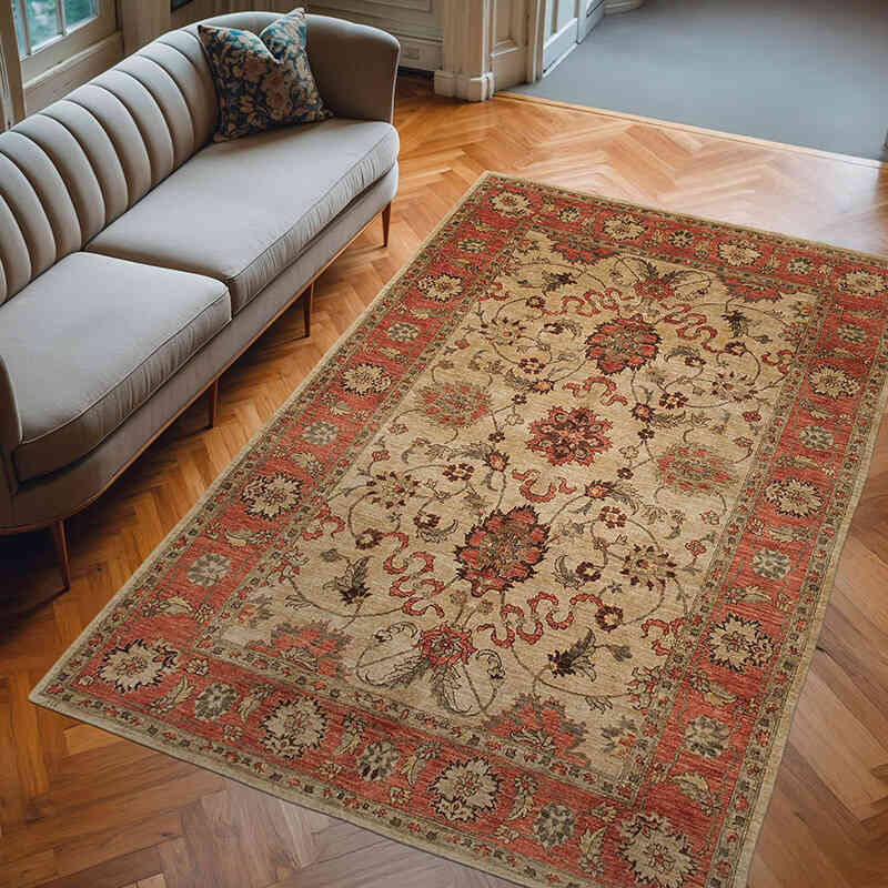 Yeni El Dokuma Uşak Halısı - 189 cm x 287 cm - K0063195