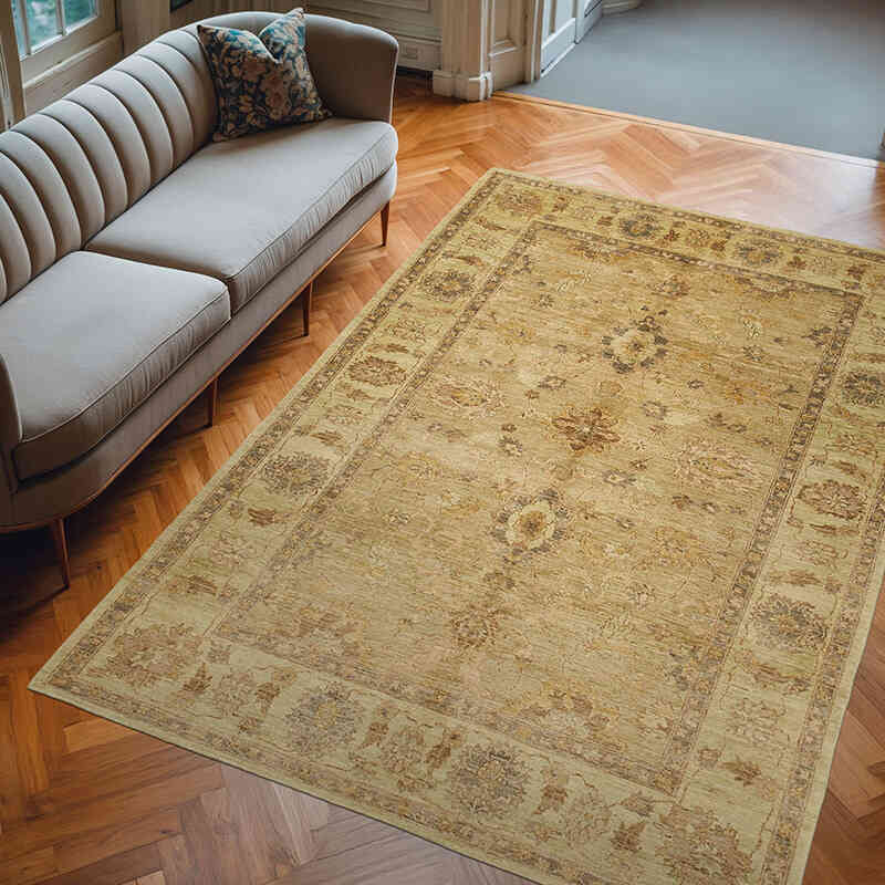 Yeni El Dokuma Uşak Halısı - 189 cm x 270 cm - K0063196