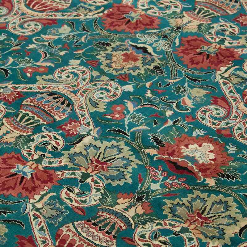 New Hand Knotted Wool Oushak Rug - 7' 11" x 10' 2" (95" x 122") - K0063227