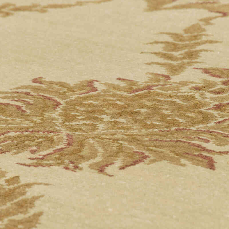 Nueva Alfombra Oushak Tejida a Mano - 203 cm x 308 cm - K0063236
