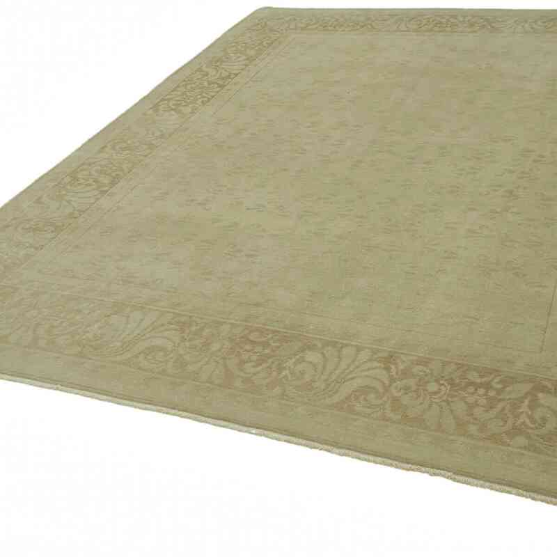 New Hand Knotted Wool Oushak Rug - 8' 1" x 10' 4" (97" x 124") - K0063240