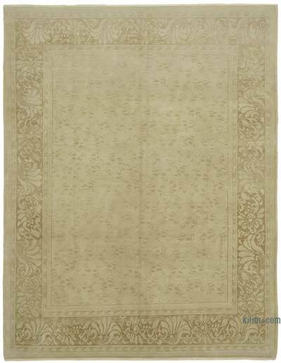 Nueva Alfombra Oushak Tejida a Mano - 246 cm x 314 cm
