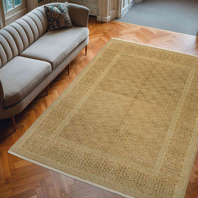 Yeni El Dokuma Uşak Halısı - 198 cm x 270 cm - K0063246