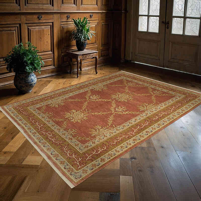 Yeni El Dokuma Uşak Halısı - 174 cm x 232 cm - K0063247