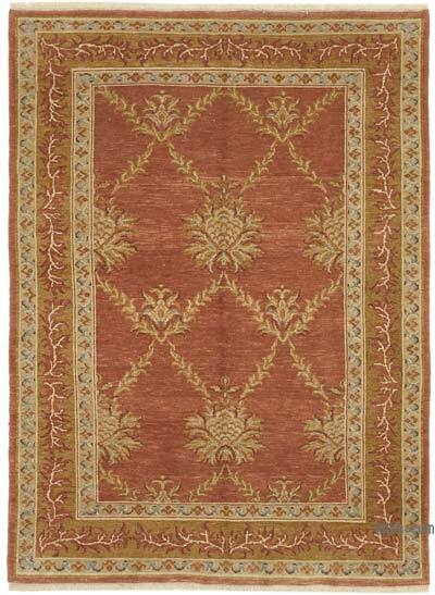 Nueva Alfombra Oushak Tejida a Mano - 174 cm x 232 cm