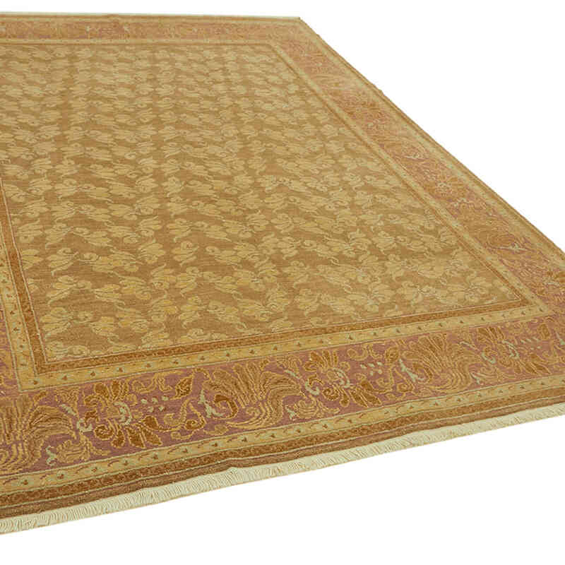 Nueva Alfombra Oushak Tejida a Mano - 240 cm x 310 cm - K0063251