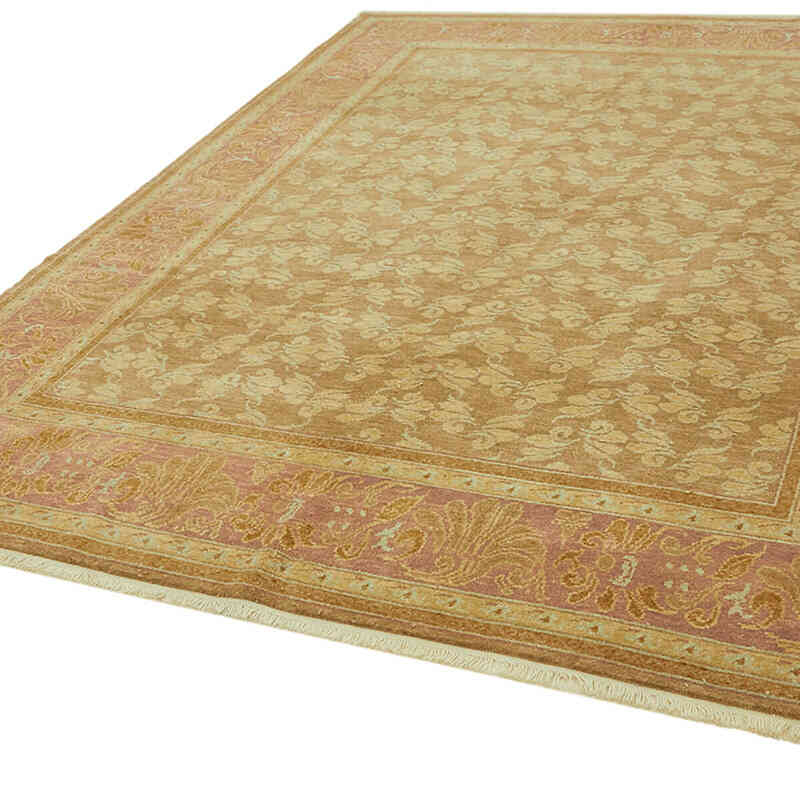 Nueva Alfombra Oushak Tejida a Mano - 240 cm x 310 cm - K0063251