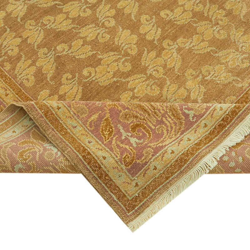 Nueva Alfombra Oushak Tejida a Mano - 240 cm x 310 cm - K0063251