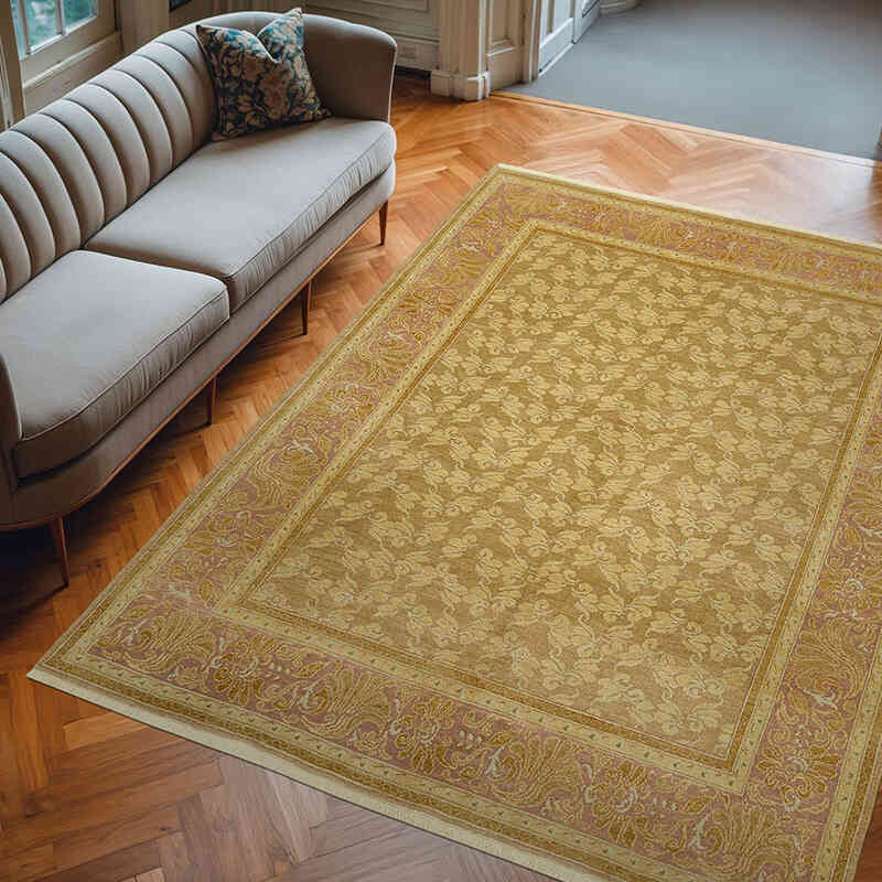 Nueva Alfombra Oushak Tejida a Mano - 240 cm x 310 cm - K0063251