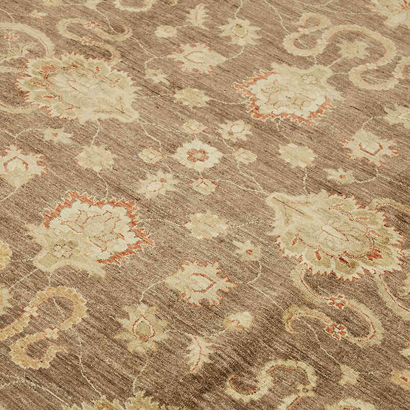 Nueva Alfombra Oushak Tejida a Mano - 216 cm x 280 cm - K0063272