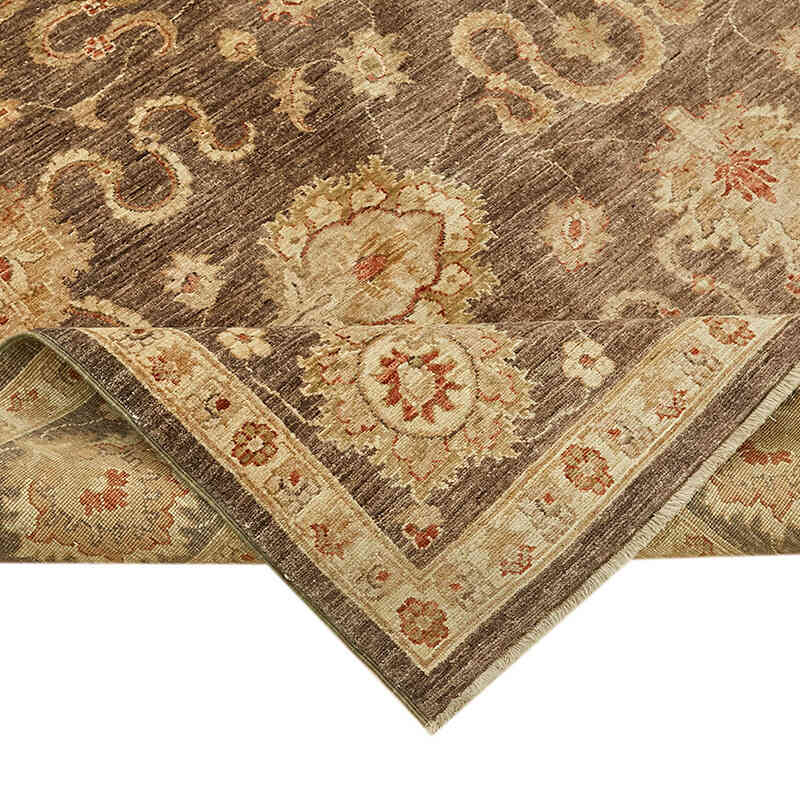 Nueva Alfombra Oushak Tejida a Mano - 216 cm x 280 cm - K0063272