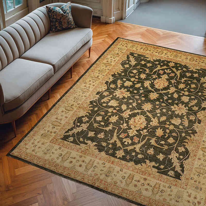 Nueva Alfombra Oushak Tejida a Mano - 250 cm x 304 cm - K0063276