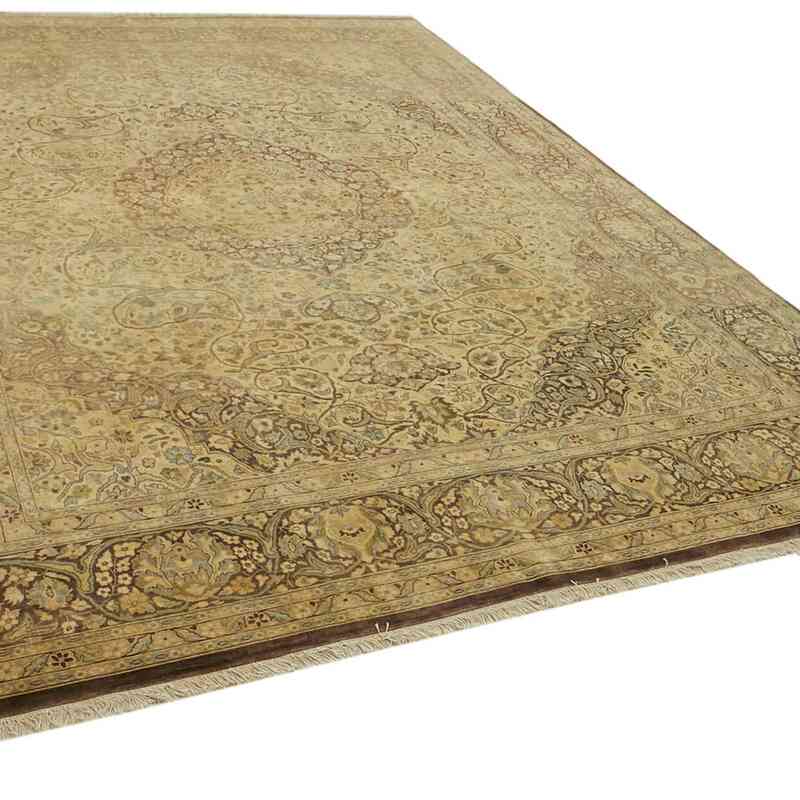 New Hand Knotted Wool Oushak Rug - 8' 2" x 10' 2" (98" x 122") - K0063279