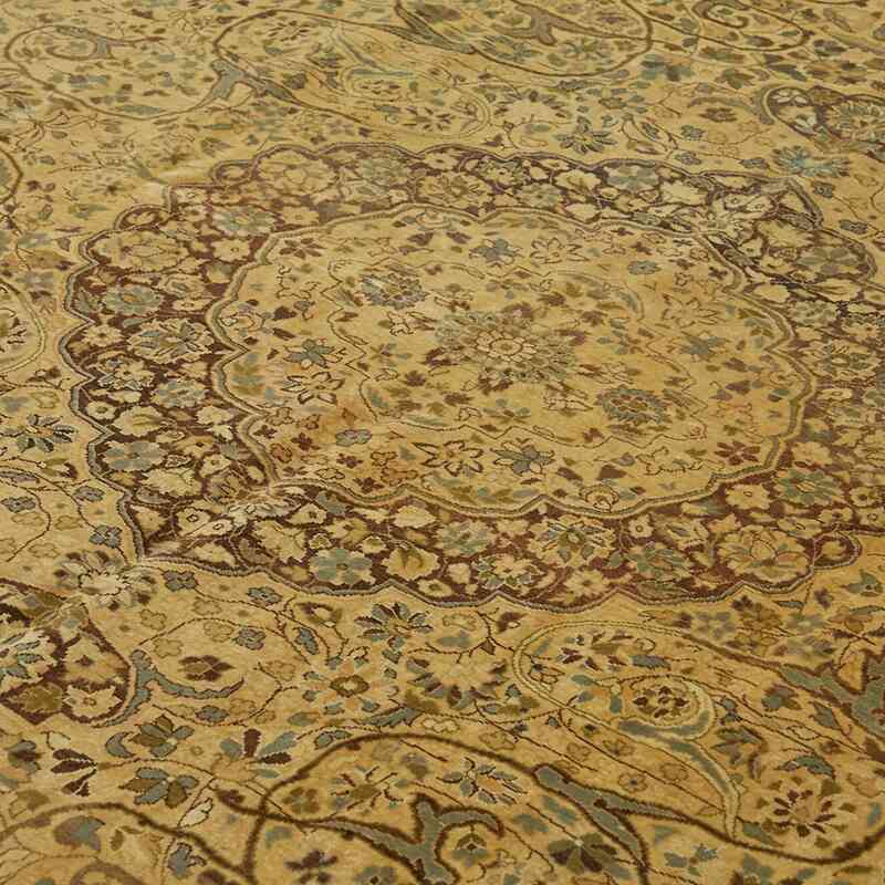 New Hand Knotted Wool Oushak Rug - 8' 2" x 10' 2" (98" x 122") - K0063279