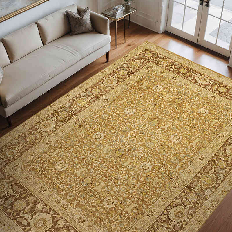 Yeni El Dokuma Uşak Halısı - 256 cm x 348 cm - K0063291