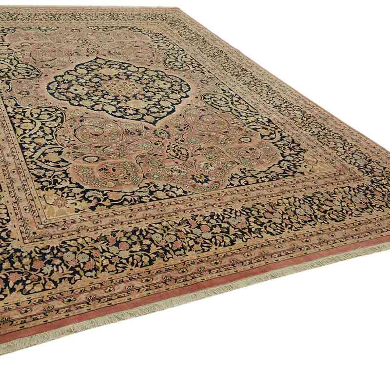 New Hand Knotted Wool Oushak Rug - 9'  x 12' 1" (108" x 145") - K0063303
