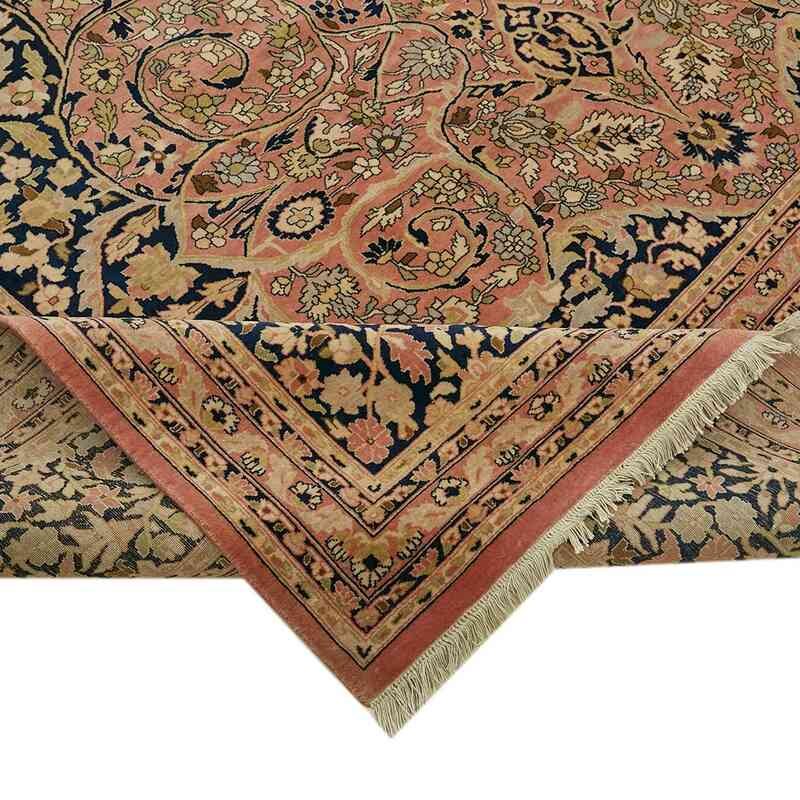 New Hand Knotted Wool Oushak Rug - 9'  x 12' 1" (108" x 145") - K0063303