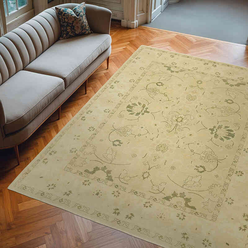 Yeni El Dokuma Uşak Halısı - 252 cm x 310 cm - K0063311