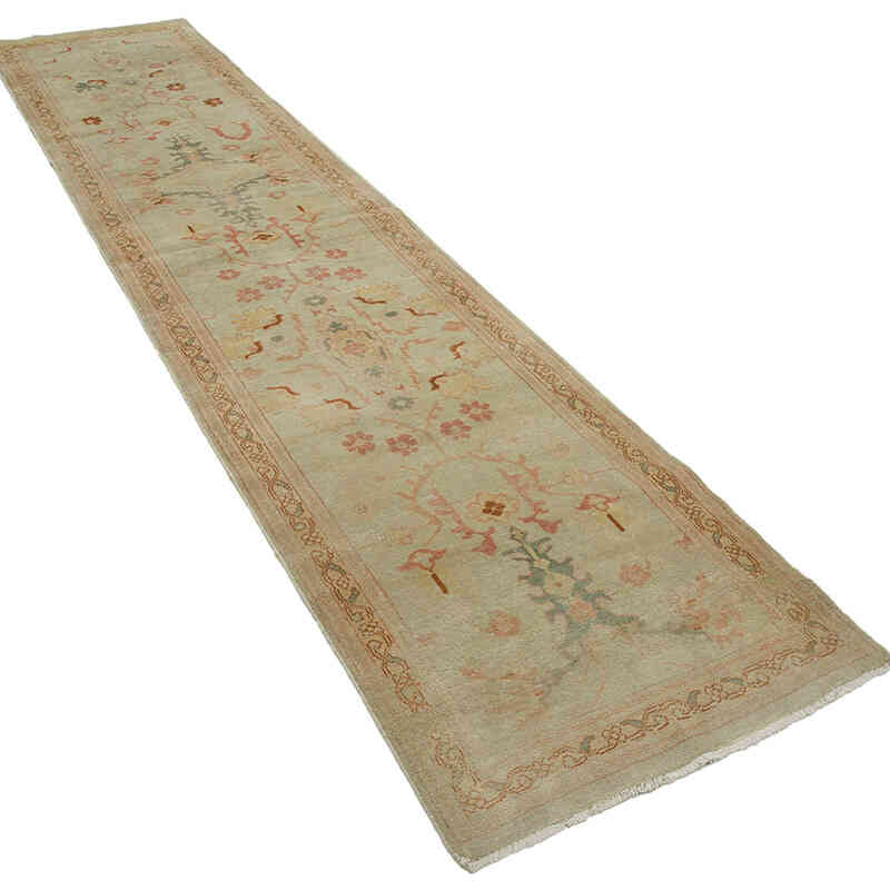 New Oushak Runner Rug - 2' 7" x 12'  (31" x 144") - K0063324
