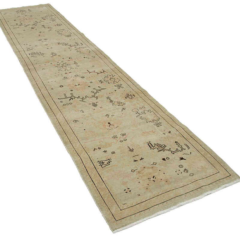 New Oushak Runner Rug - 2' 10" x 11' 11" (34" x 143") - K0063325