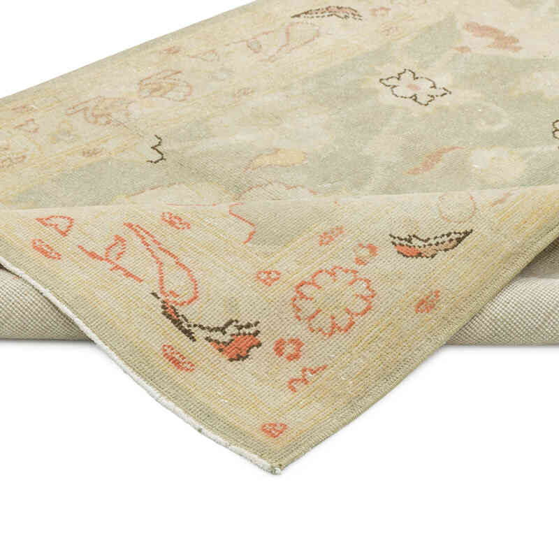 New Oushak Runner Rug - 2' 11" x 12' 4" (35" x 148") - K0063326