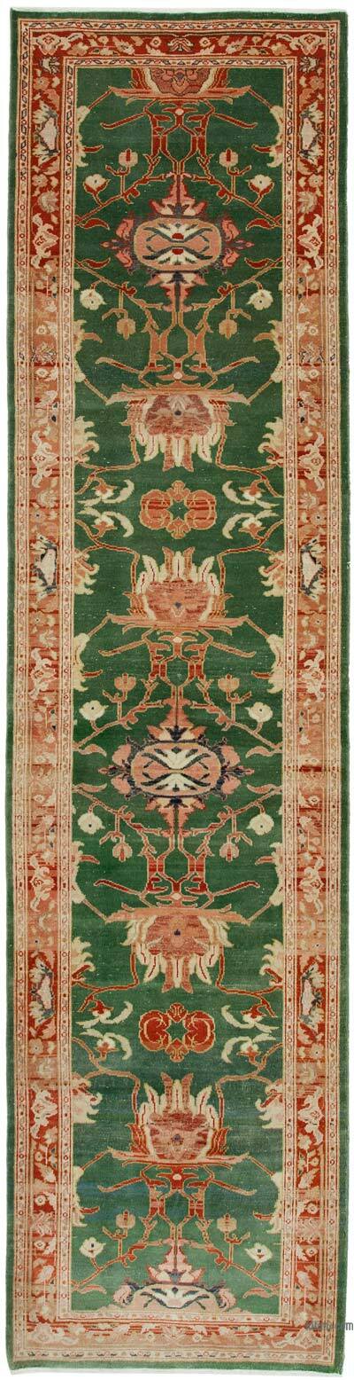 New Oushak Runner Rug - 2' 11" x 11' 9" (35" x 141")