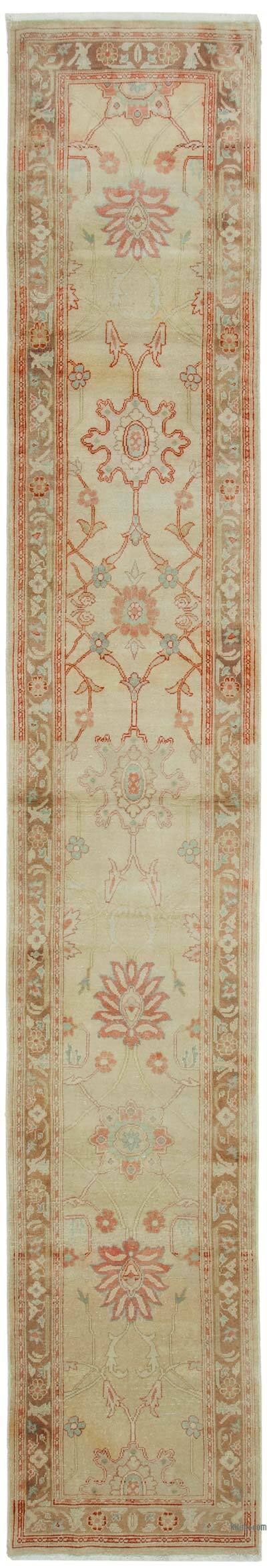 New Oushak Runner Rug - 2' 5" x 13' 11" (29" x 167")