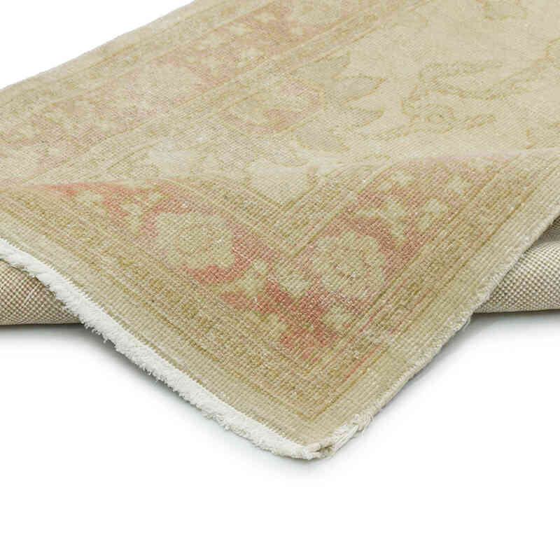 Nueva Alfombra Ushak Tejida a Mano - 76 cm x 403 cm - K0063331