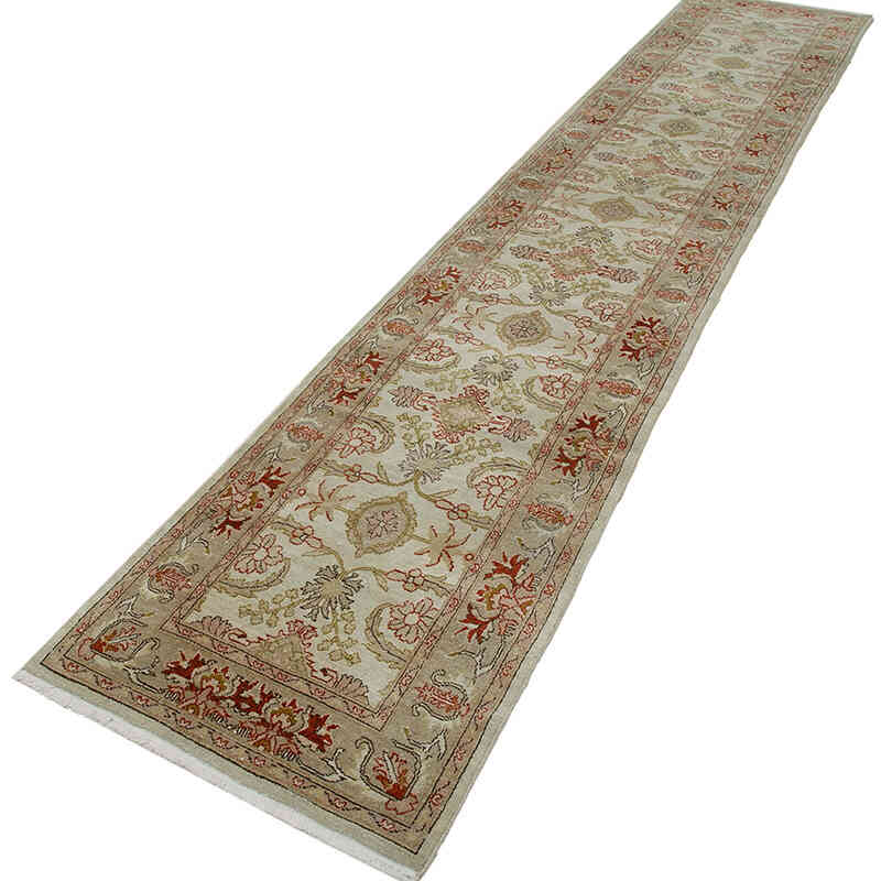 New Oushak Runner Rug - 2' 5" x 13' 11" (29" x 167") - K0063343