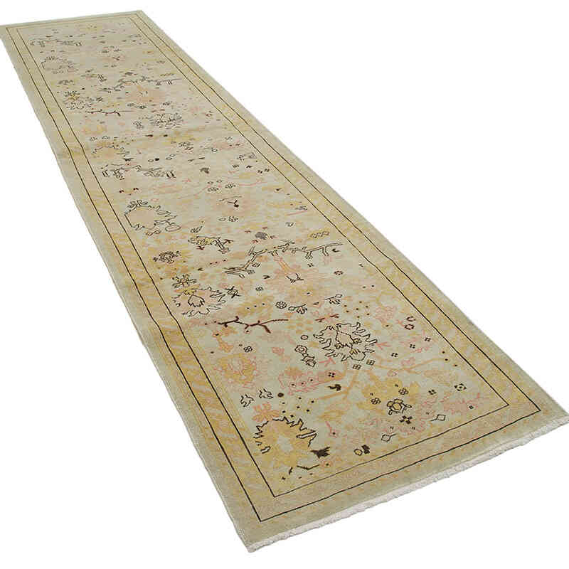 Yeni El Dokuma Uşak Halısı - 90 cm x 363 cm - K0063347