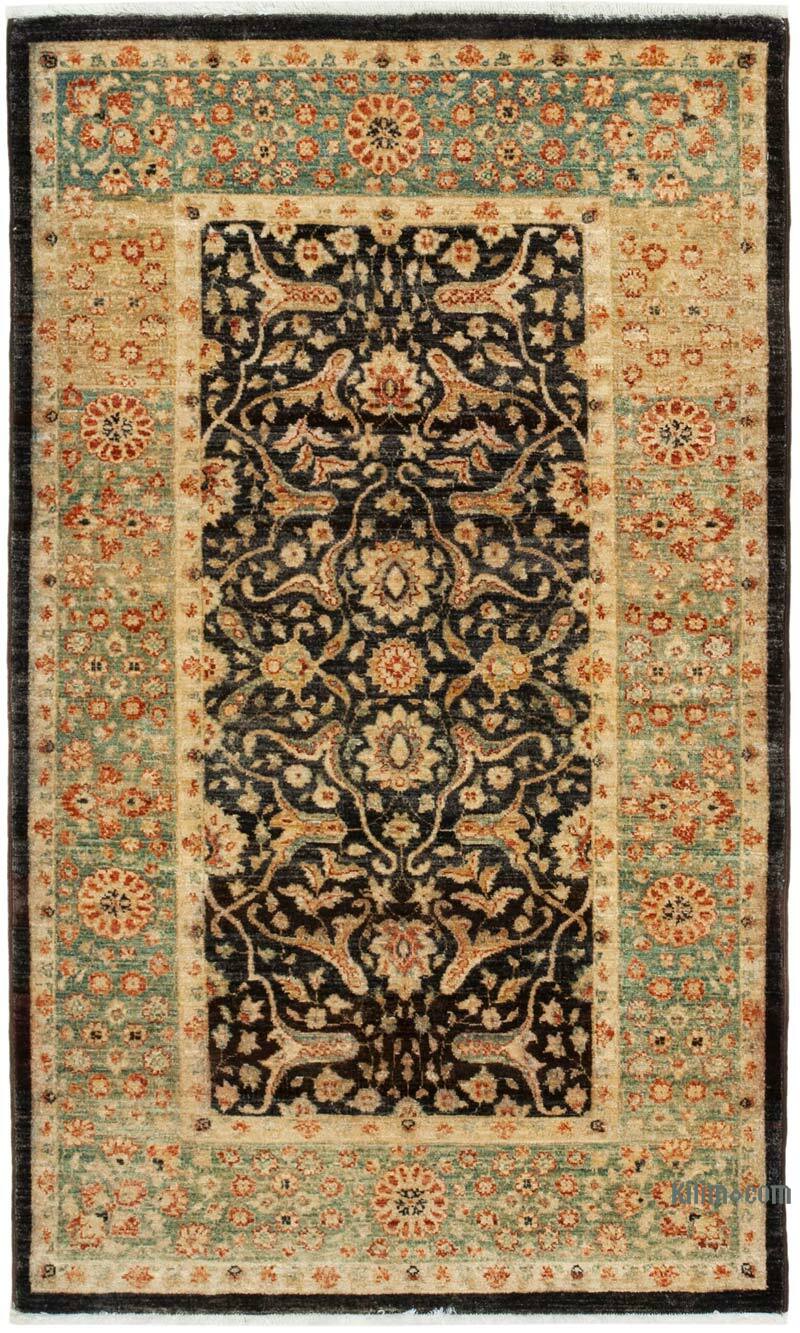 Nueva Alfombra Oushak Tejida a Mano - 95 cm x 161 cm - K0063357