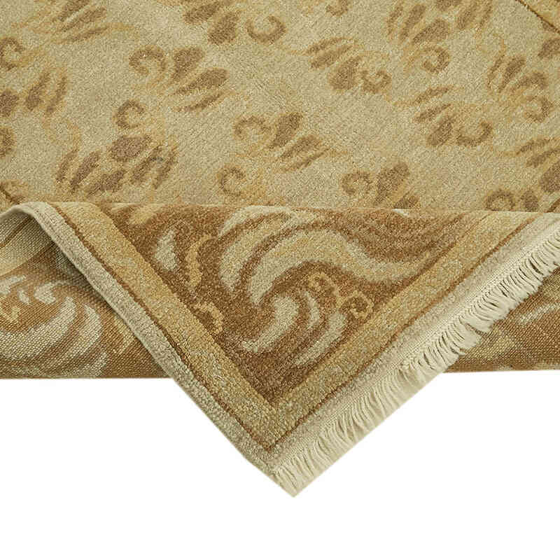 New Hand Knotted Wool Oushak Rug - 4'  x 6' 8" (48" x 80") - K0063361