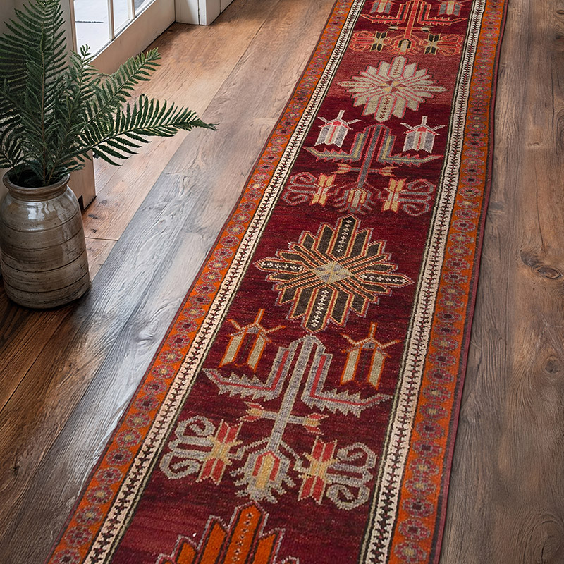 Vintage Anadolu Yolluk - 93 cm x 397 cm - K0063377
