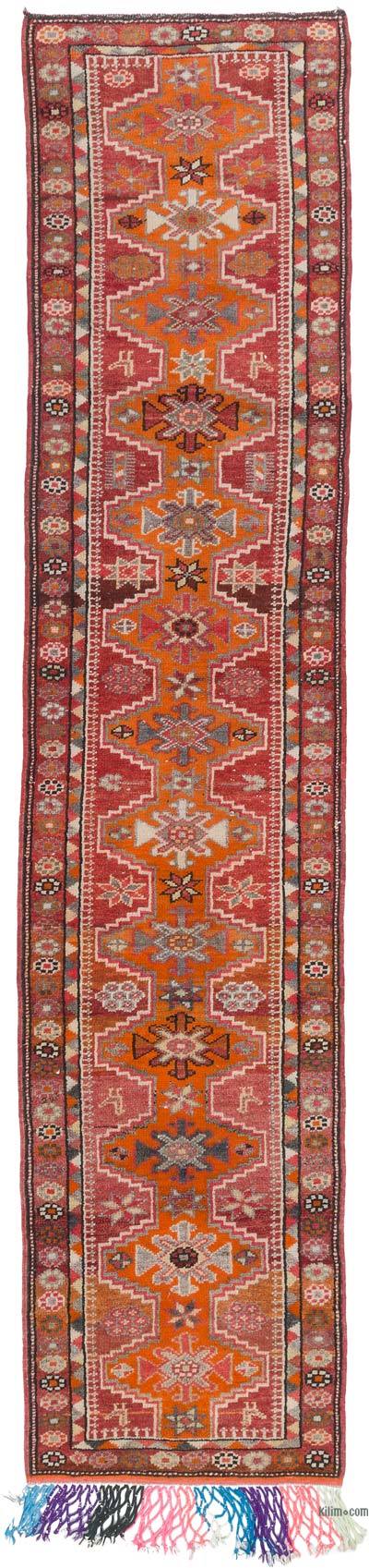 Vintage Anadolu Yolluk - 85 cm x 380 cm