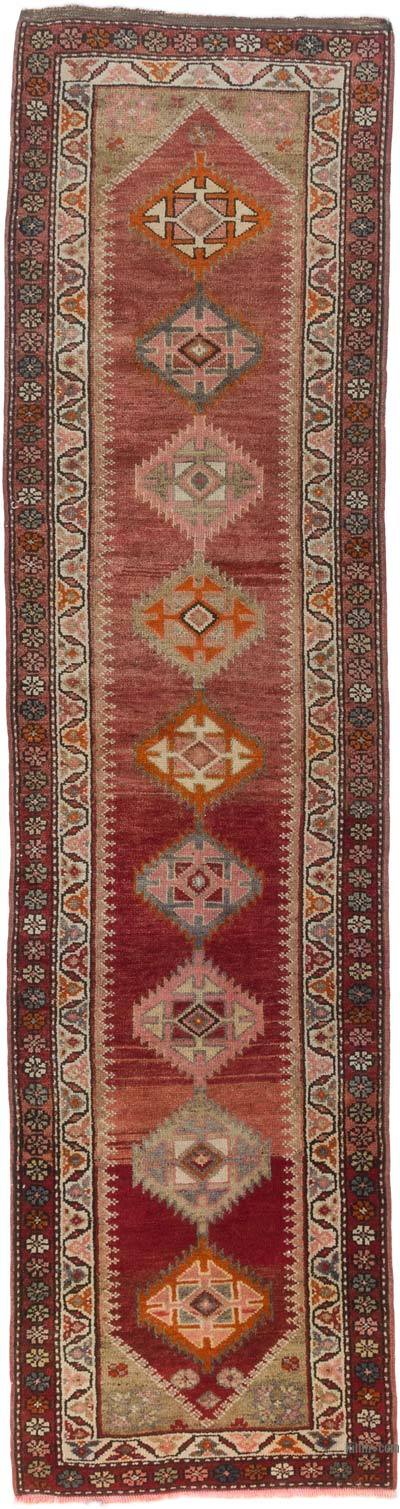 Vintage Anadolu Yolluk - 85 cm x 331 cm