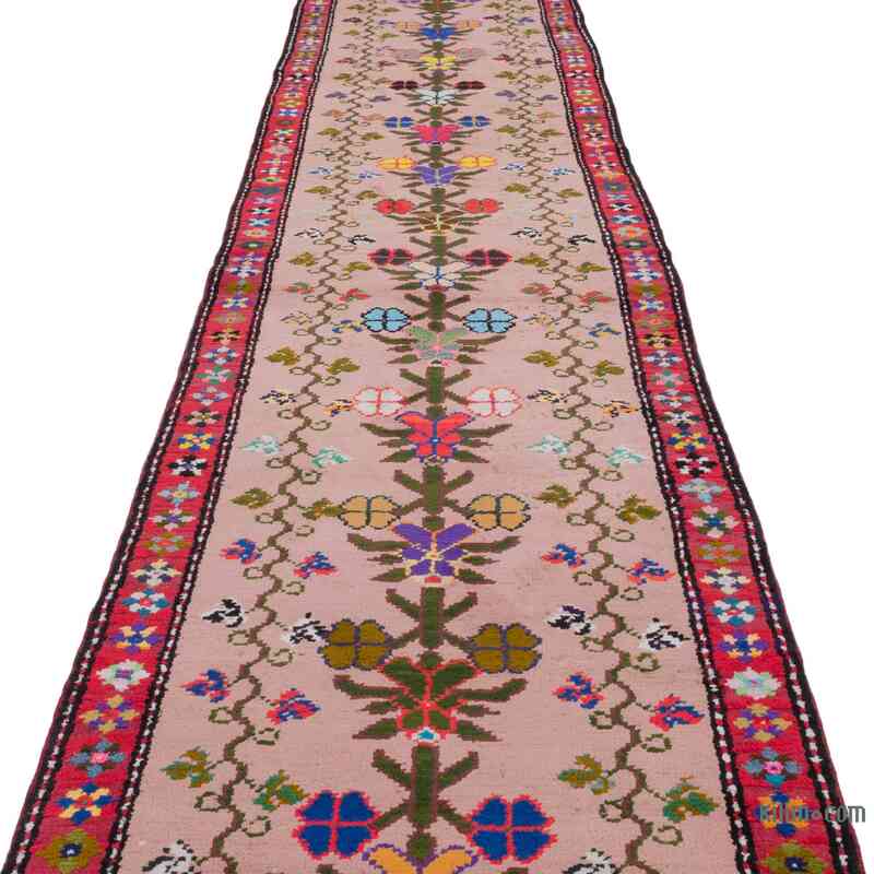 Vintage Tribal Runner Rug - 2' 10" x 12' 11" (34" x 155") - K0063402