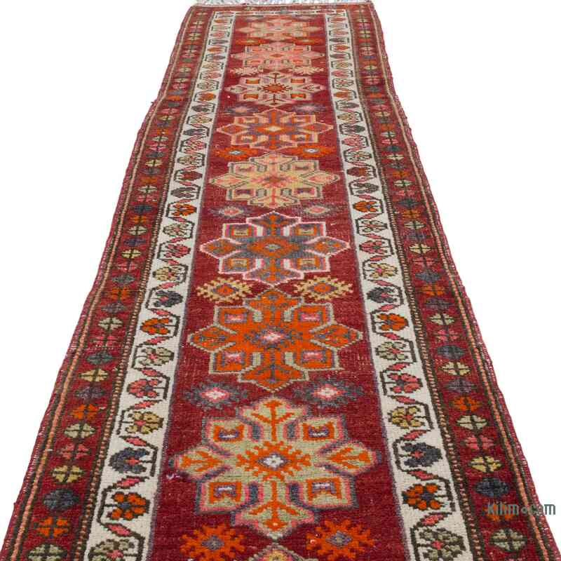 Vintage Anadolu Yolluk - 87 cm x 355 cm - K0063403