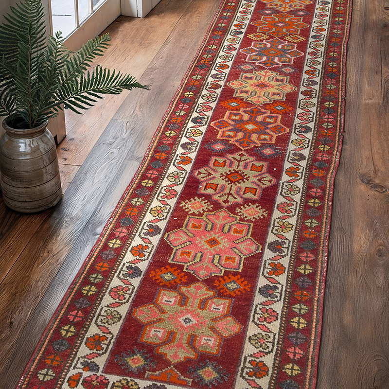 Vintage Anadolu Yolluk - 87 cm x 355 cm - K0063403