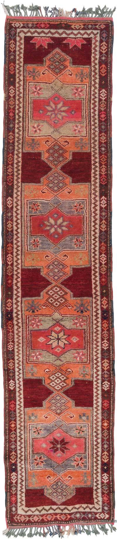 Vintage Anadolu Yolluk - 87 cm x 396 cm