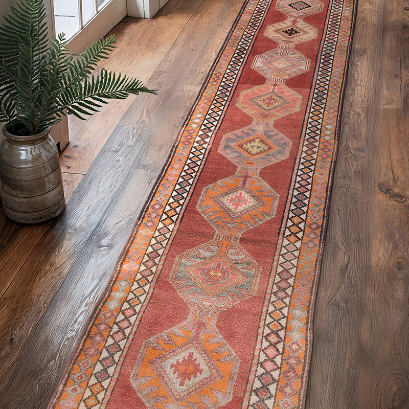 Vintage Anadolu Yolluk - 83 cm x 417 cm - K0063435