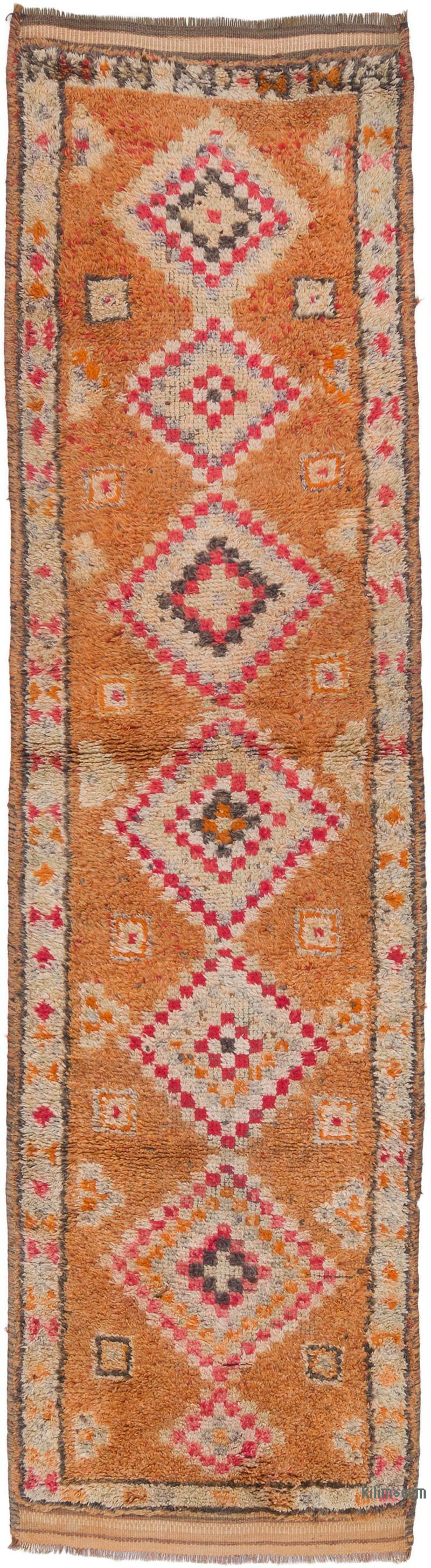 Vintage Anadolu Yolluk - 90 cm x 330 cm - K0063464