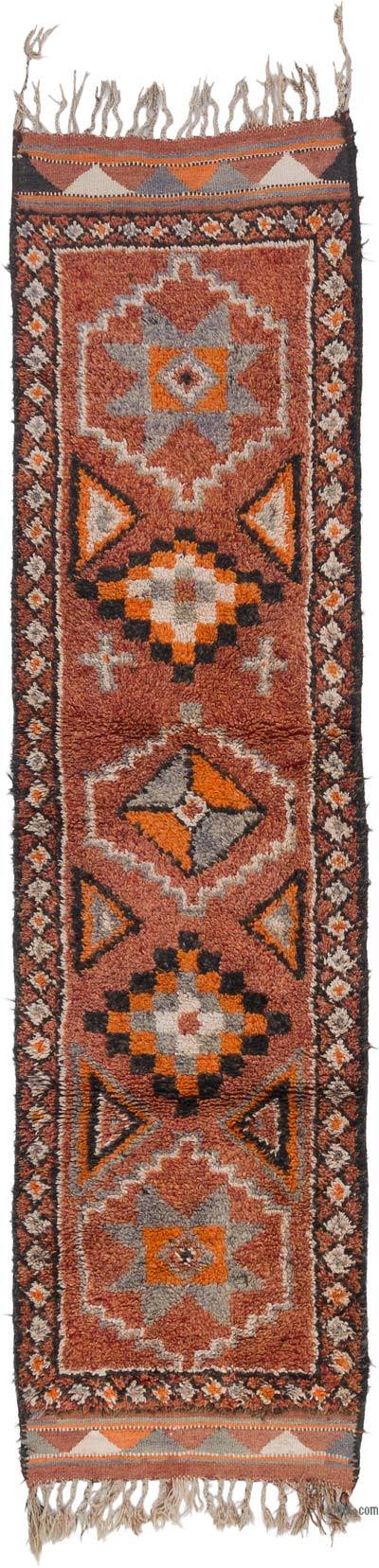 Vintage Anadolu Yolluk - 84 cm x 322 cm