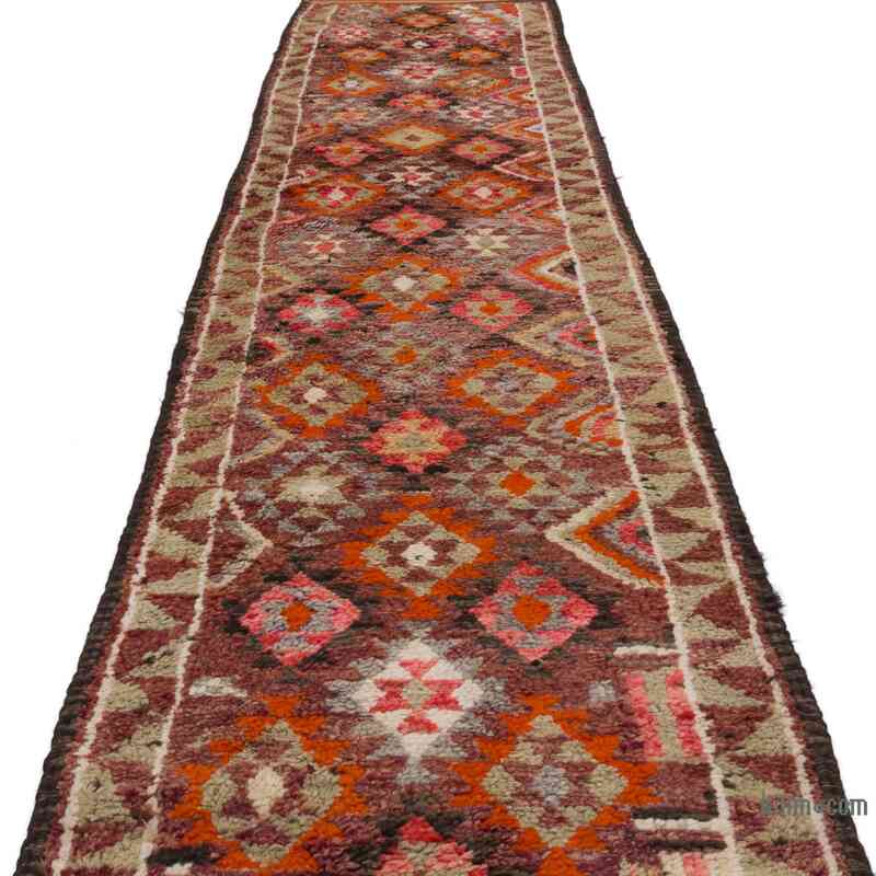 Alfombra Vintage de pasillo - 86 cm x 418 cm - K0063480