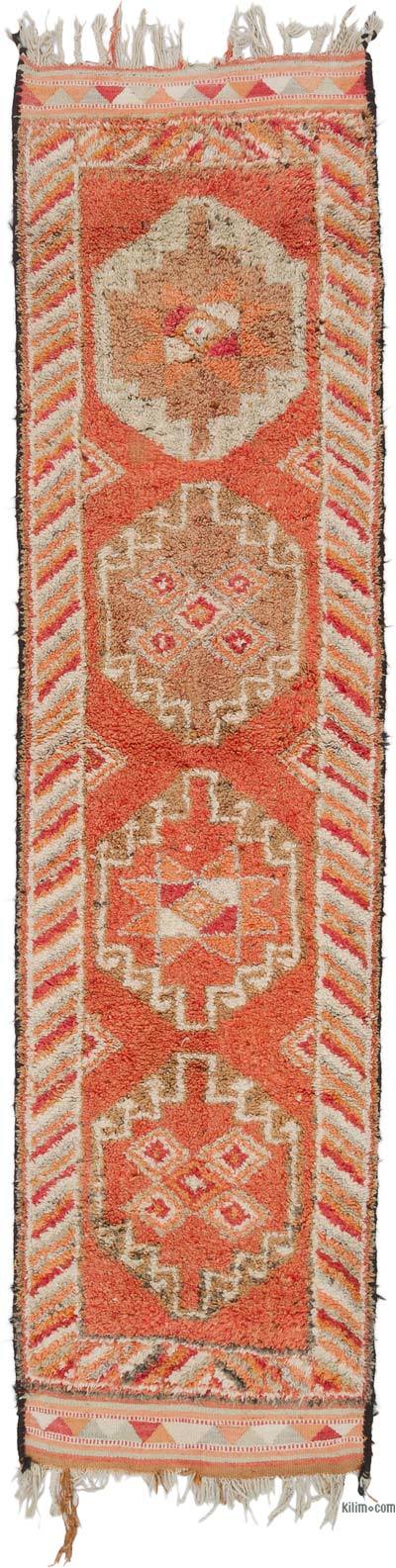 Vintage Anadolu Yolluk - 95 cm x 366 cm