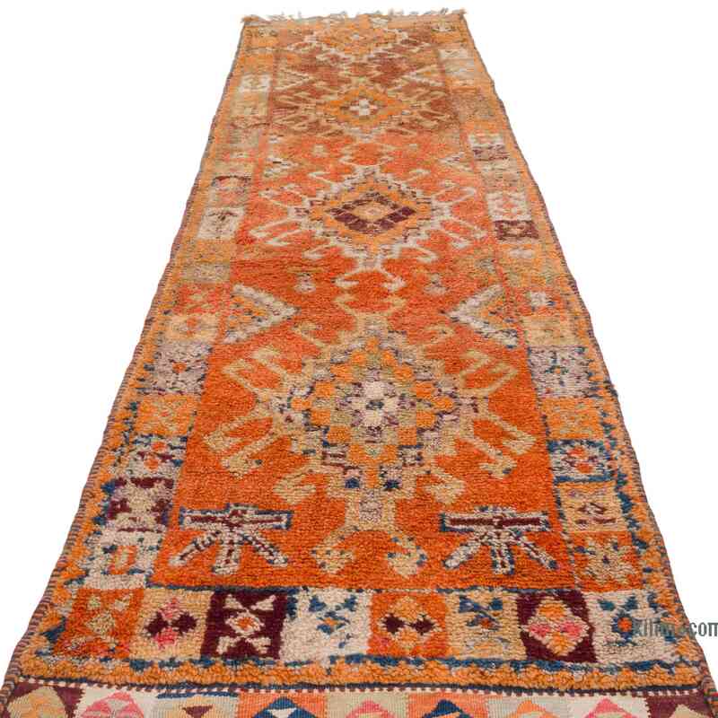 Vintage Anadolu Yolluk - 90 cm x 345 cm - K0063495