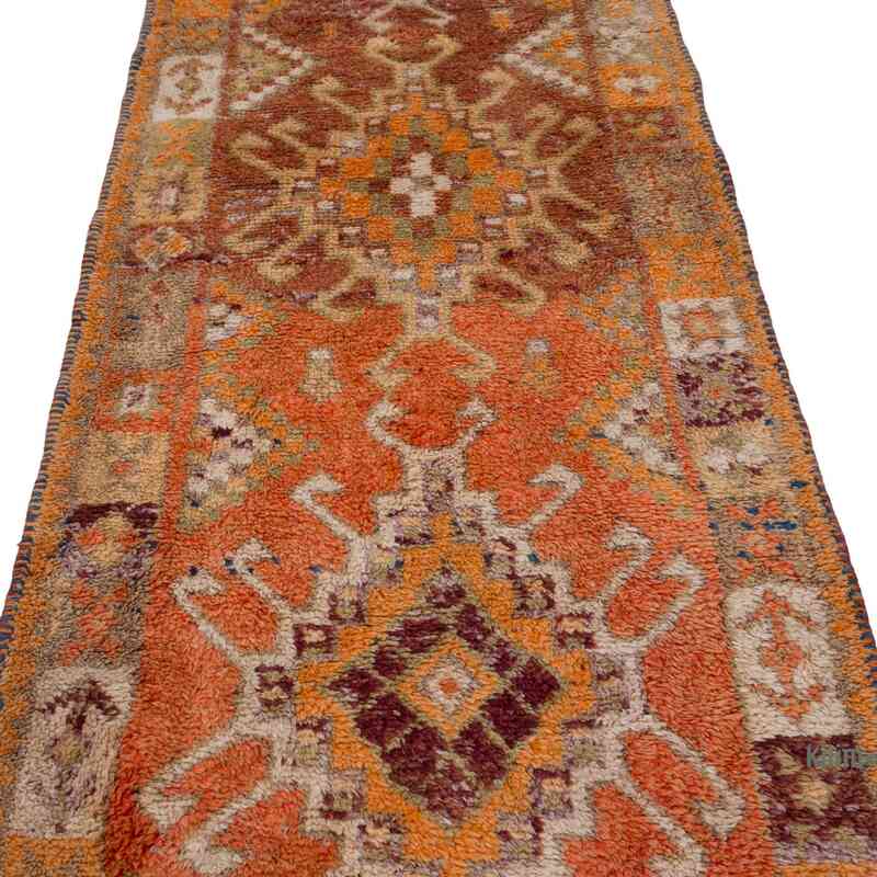 Vintage Anadolu Yolluk - 90 cm x 345 cm - K0063495