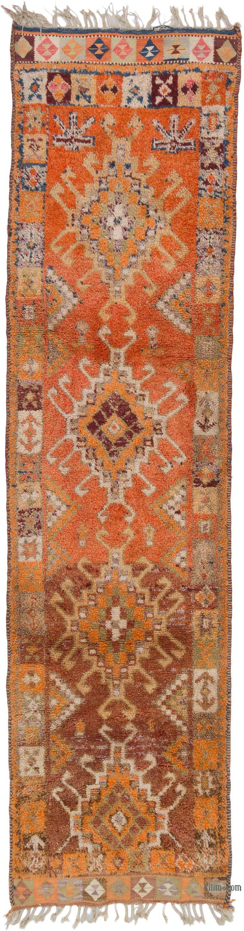 Vintage Anadolu Yolluk - 90 cm x 345 cm - K0063495