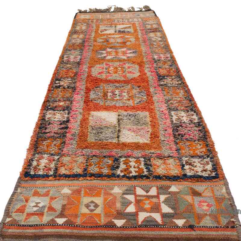 Alfombra Vintage de pasillo - 99 cm x 344 cm - K0063496